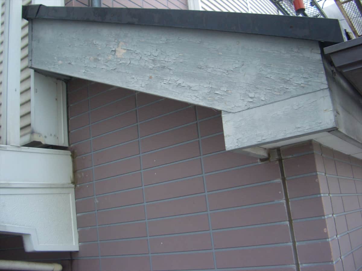 CIMG6066 | 外壁塗装は神奈川県横浜市の塗装職人 1階の破風木部