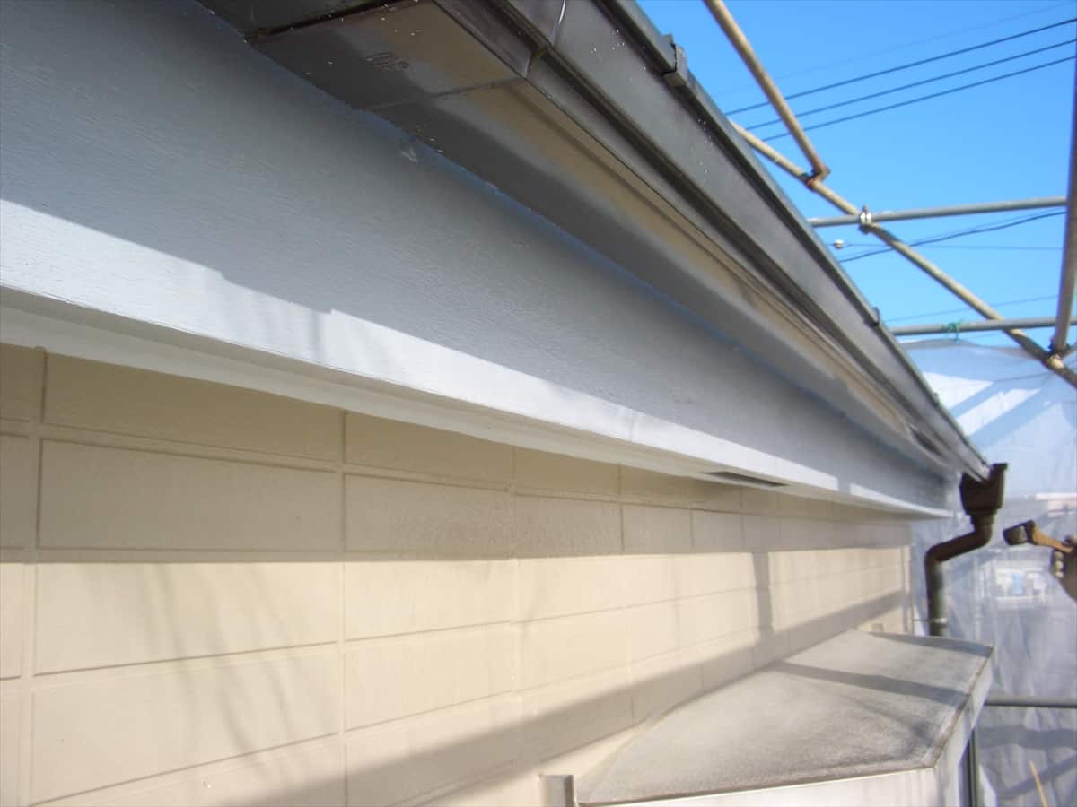 CIMG6313 | 外壁塗装は神奈川県横浜市の塗装職人 付帯部塗装仕上げ