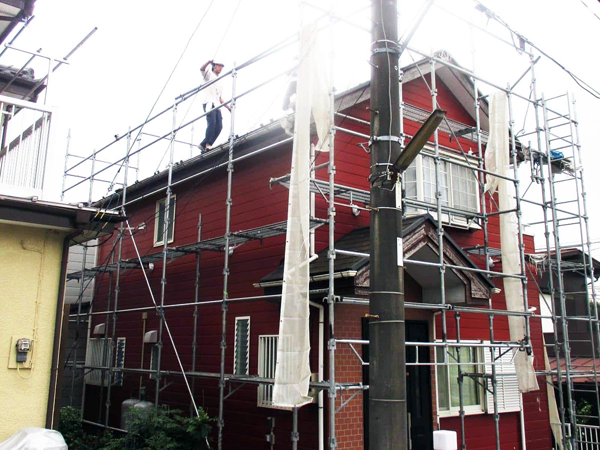 scaffold_010 | 外壁塗装は神奈川県横浜市の塗装職人