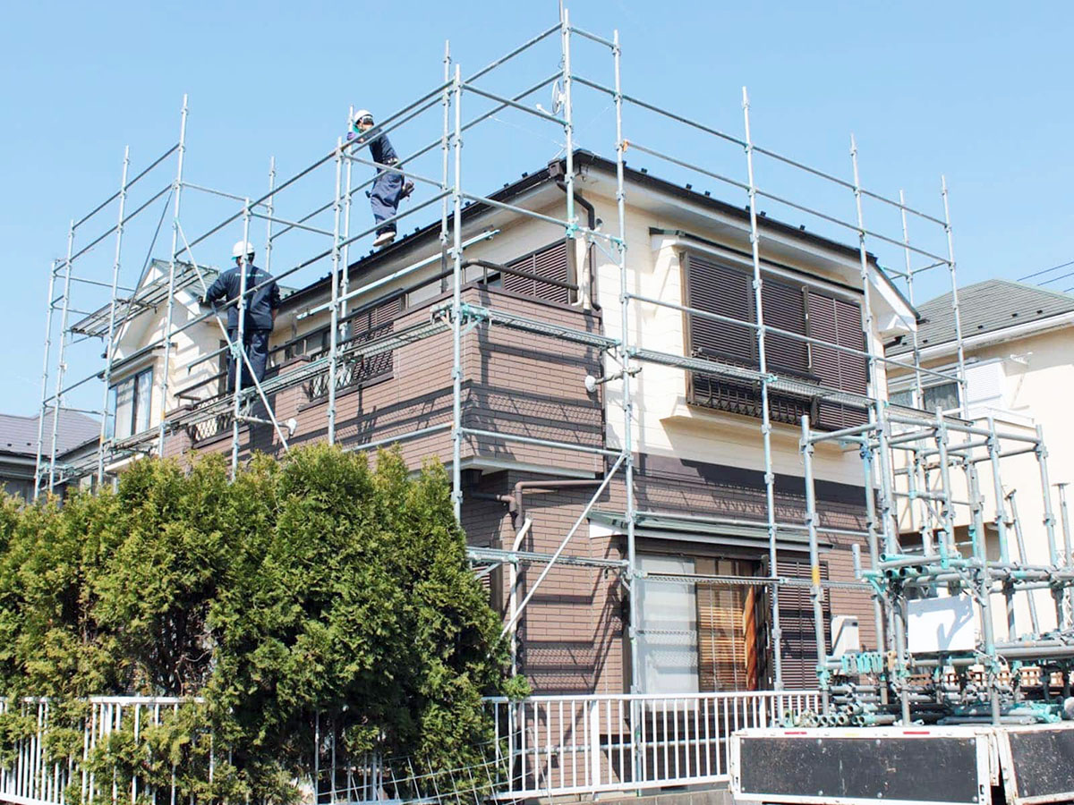 scaffold_012 | 外壁塗装は神奈川県横浜市の塗装職人