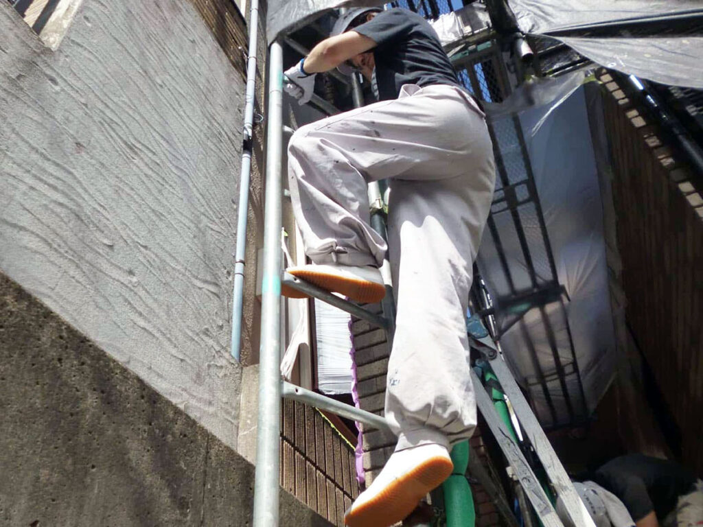 scaffold_024 | 外壁塗装は神奈川県横浜市の塗装職人
