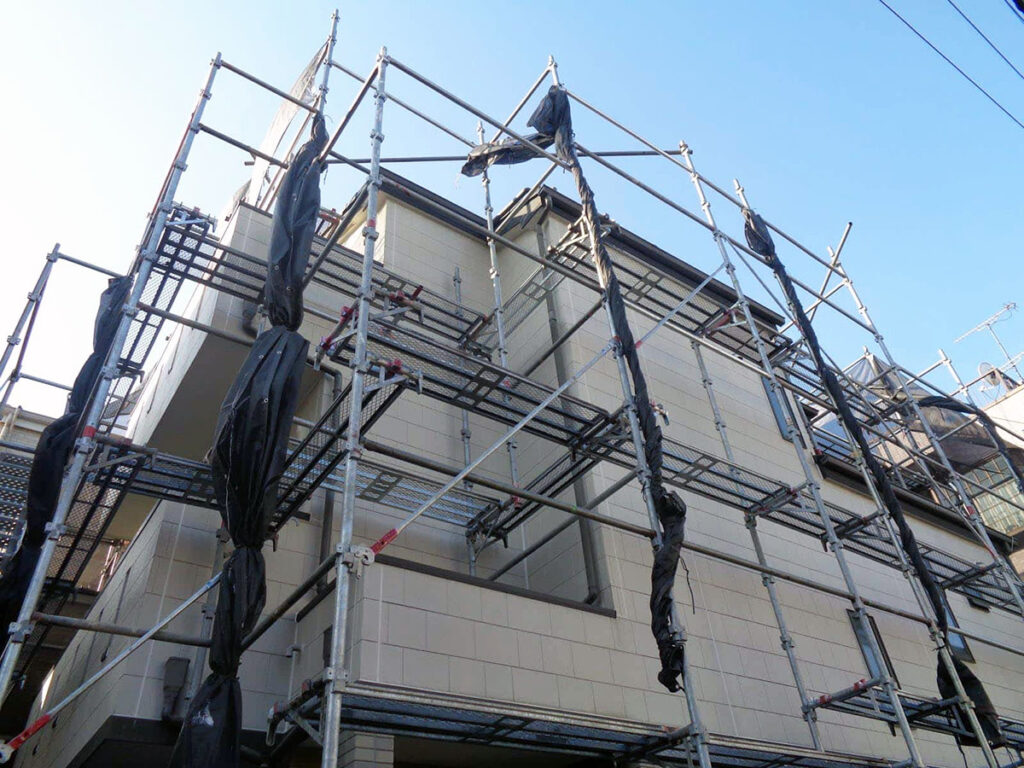 scaffold_028 | 外壁塗装は神奈川県横浜市の塗装職人