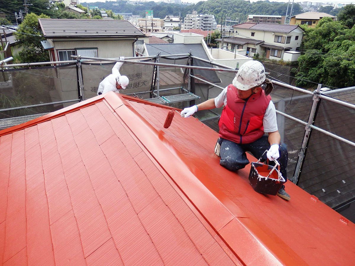 roof_paint_flow_010 | 外壁塗装は神奈川県横浜市の塗装職人